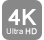 4K UHD Auflösung (3840 x 2160p)